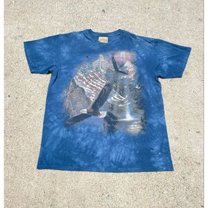 Vintage 2004 The Mountain Shirt Eagle Tie Dye Size Large 100% cotton